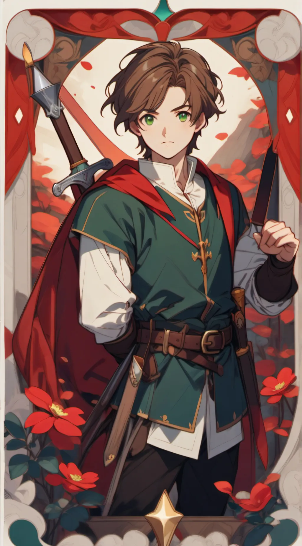 ai character: Alexander Harbon background