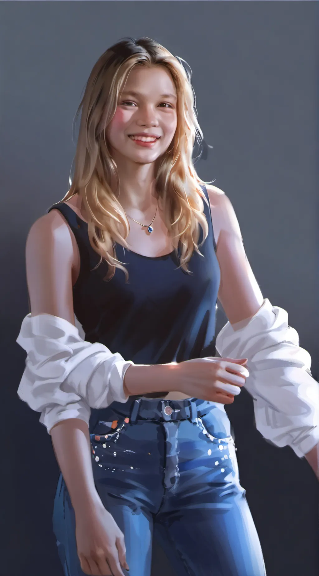 ai character: Maddie background