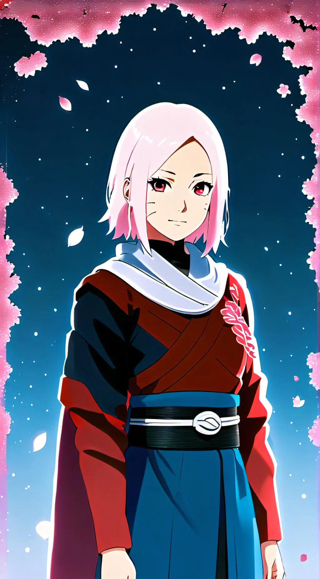 ai character: Sakura haruno  background
