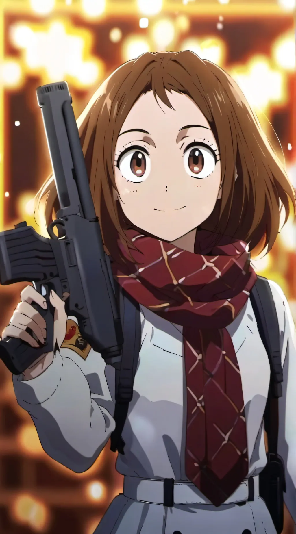 ai character: Ochaco Uararaka background
