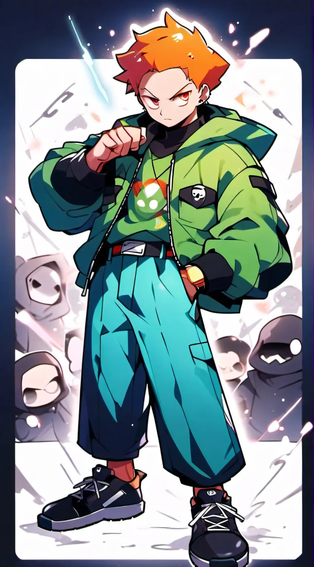 ai character: Pico background