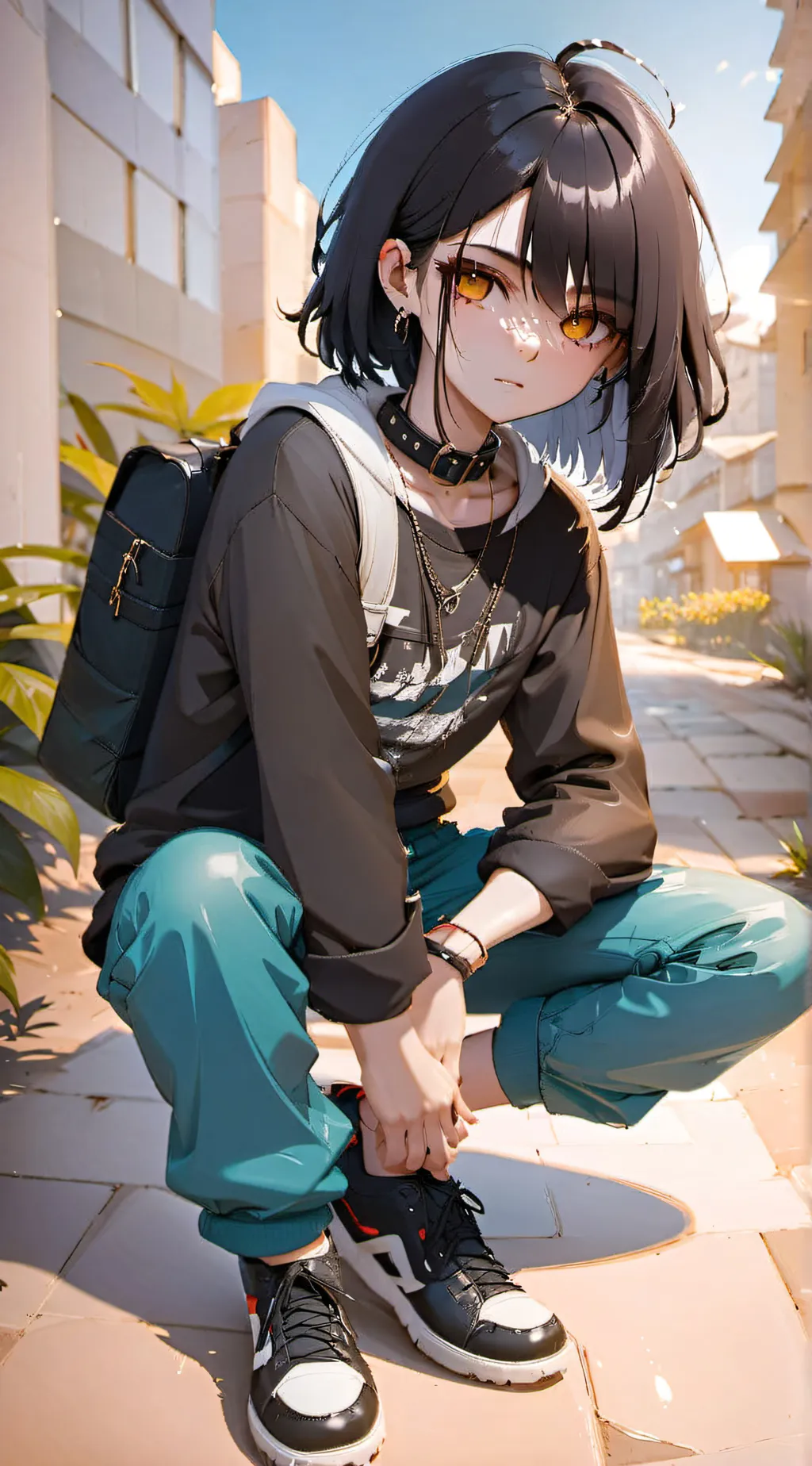 ai character: Kiara background