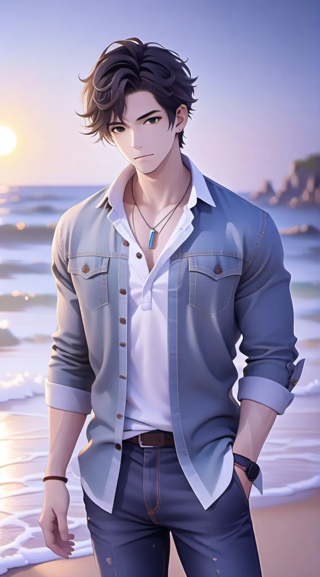 ai character: Percy Jackson  background
