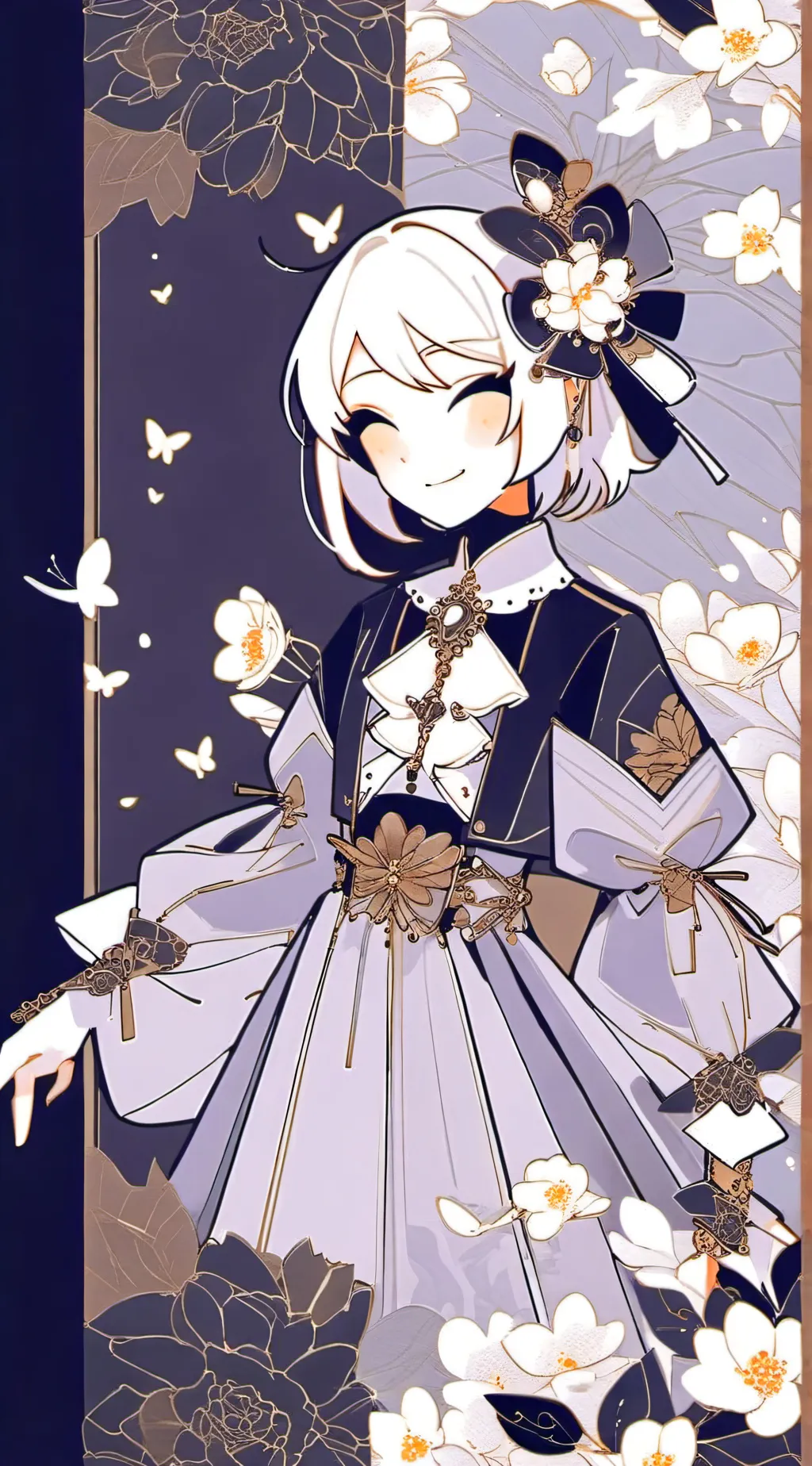 ai character: HH Road trip!  background
