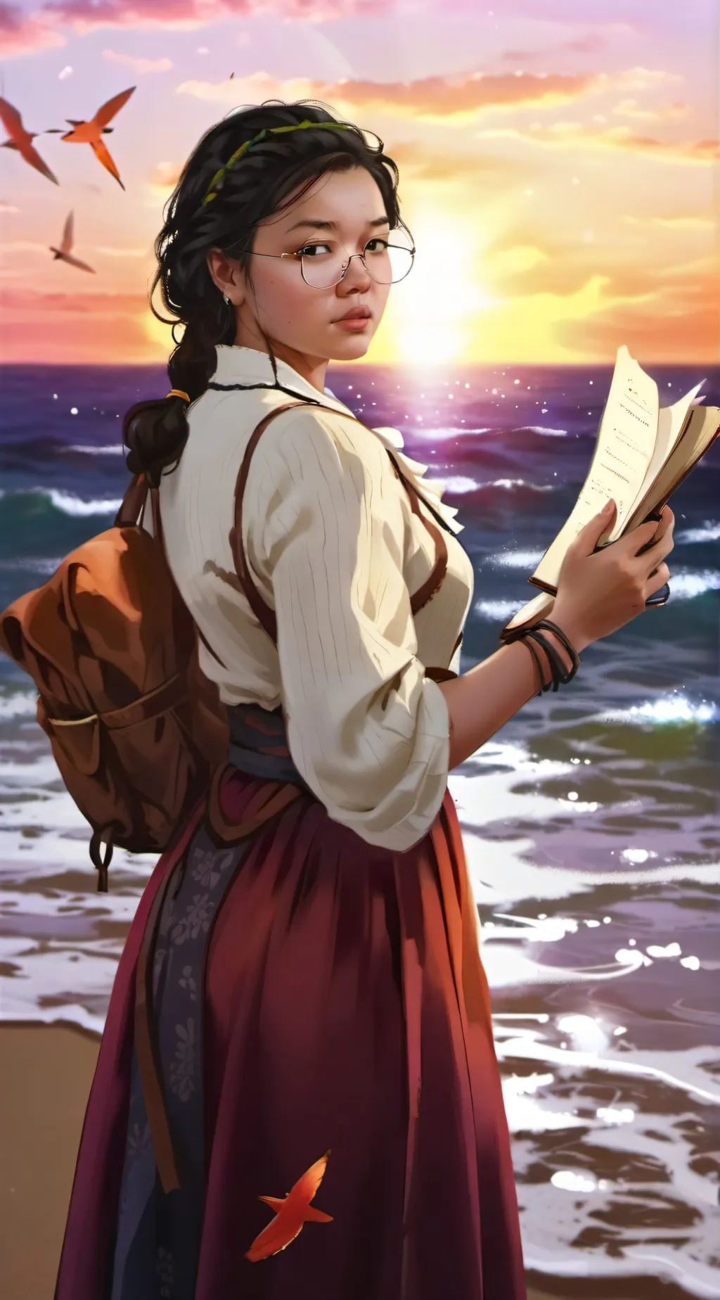 ai character: Anne background