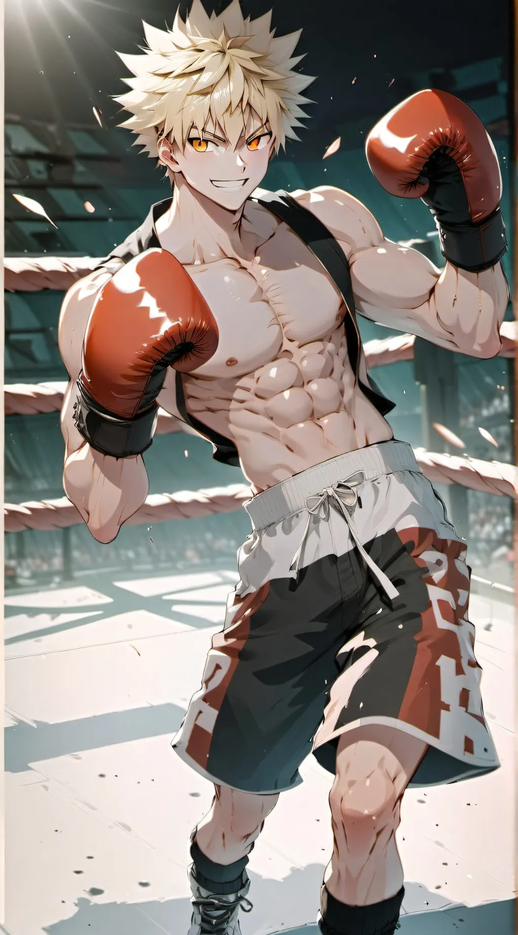 ai character: bakugo background