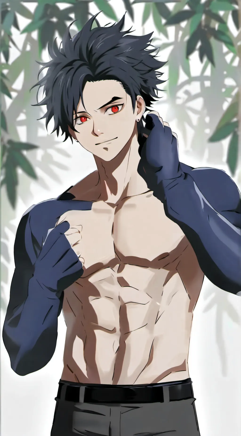 ai character: Dabi background