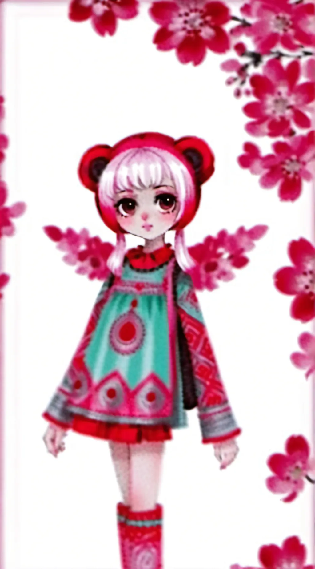 ai character: Tiger background