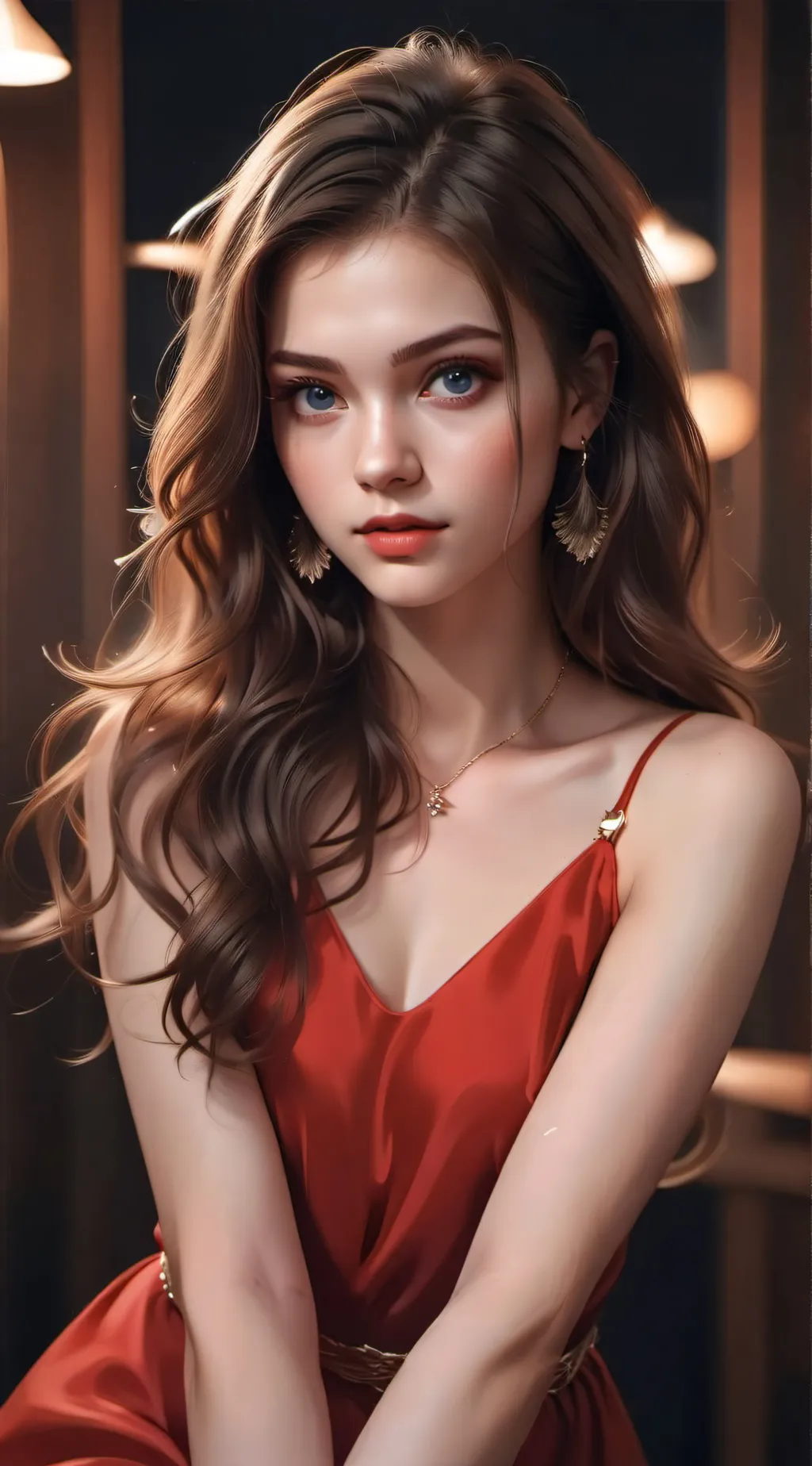 ai character: Aria background