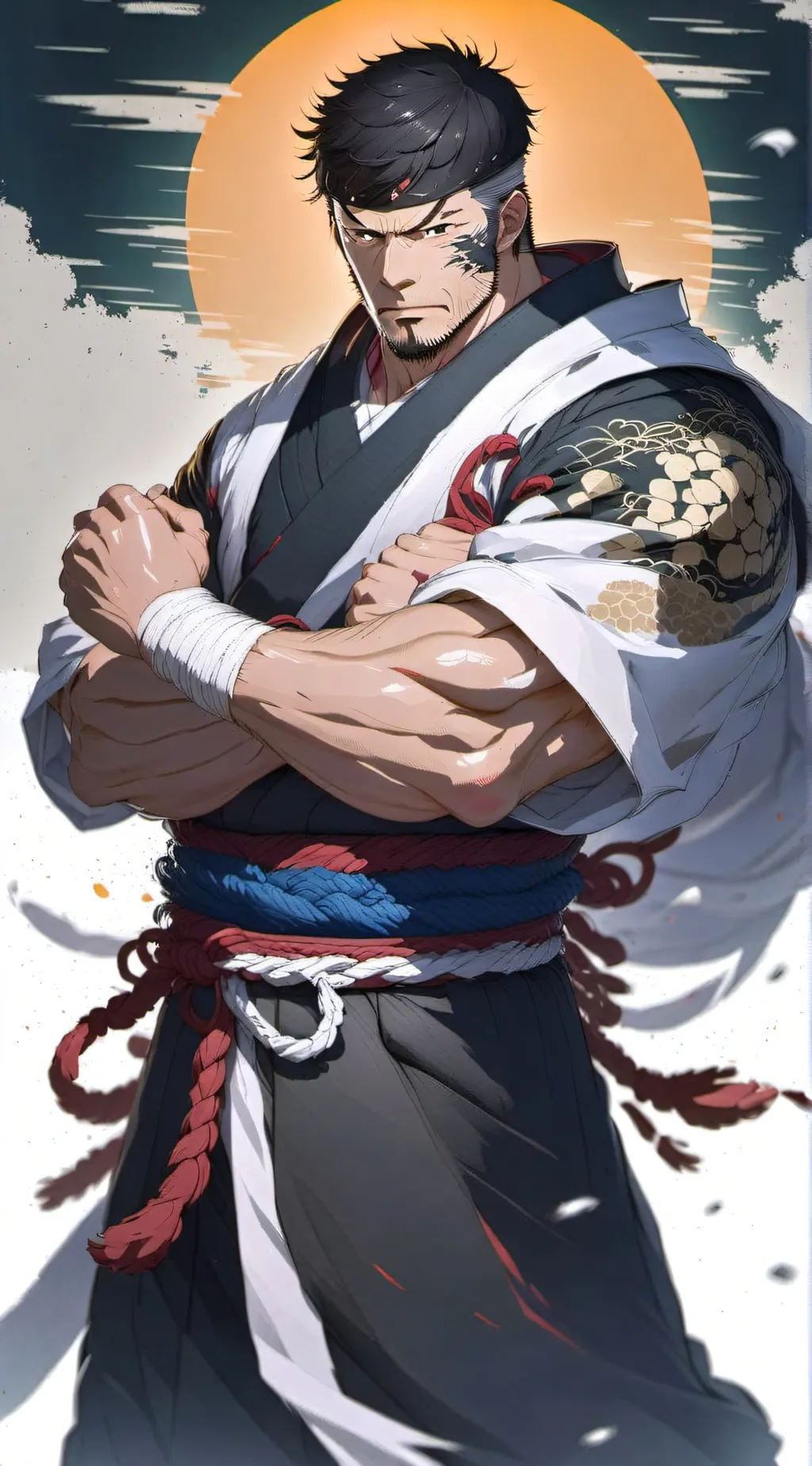 ai character: Danzo Shimura background
