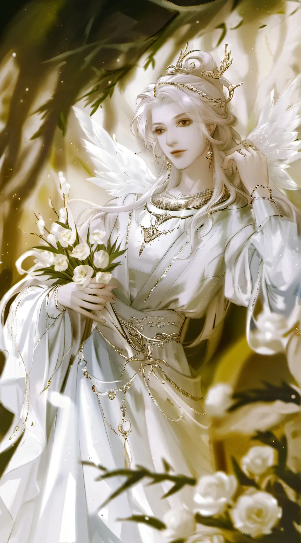 ai character: Aurora background