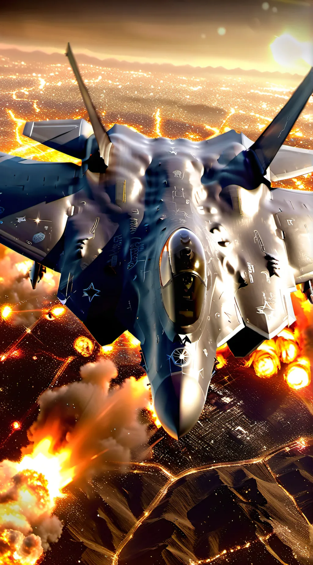 ai character: F22 background