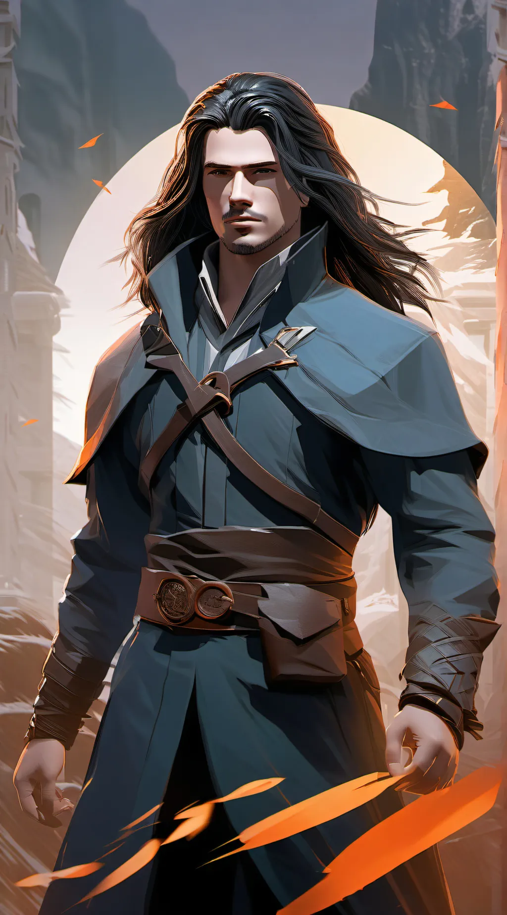 ai character: Asher background