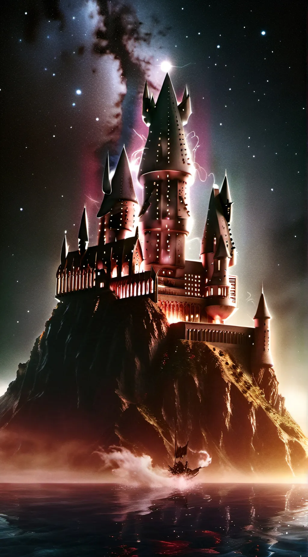 ai character: hogwarts  background