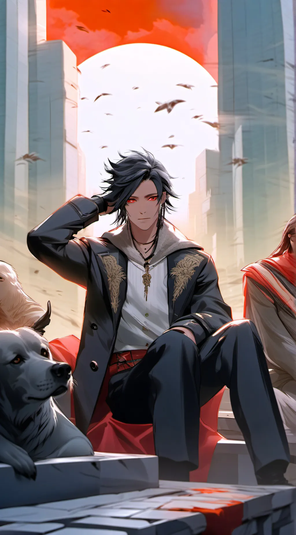 ai character: zane background