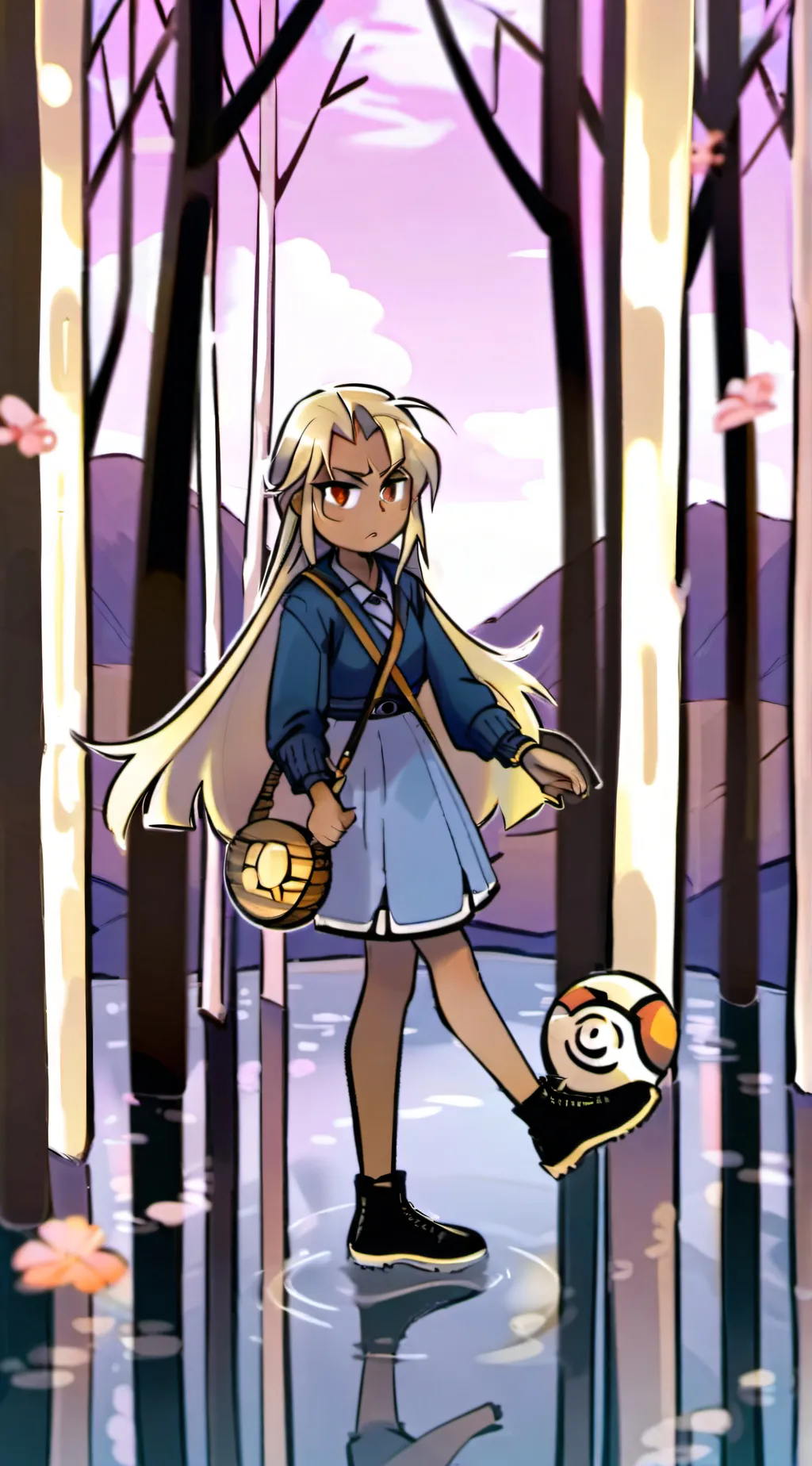ai character: ashie background