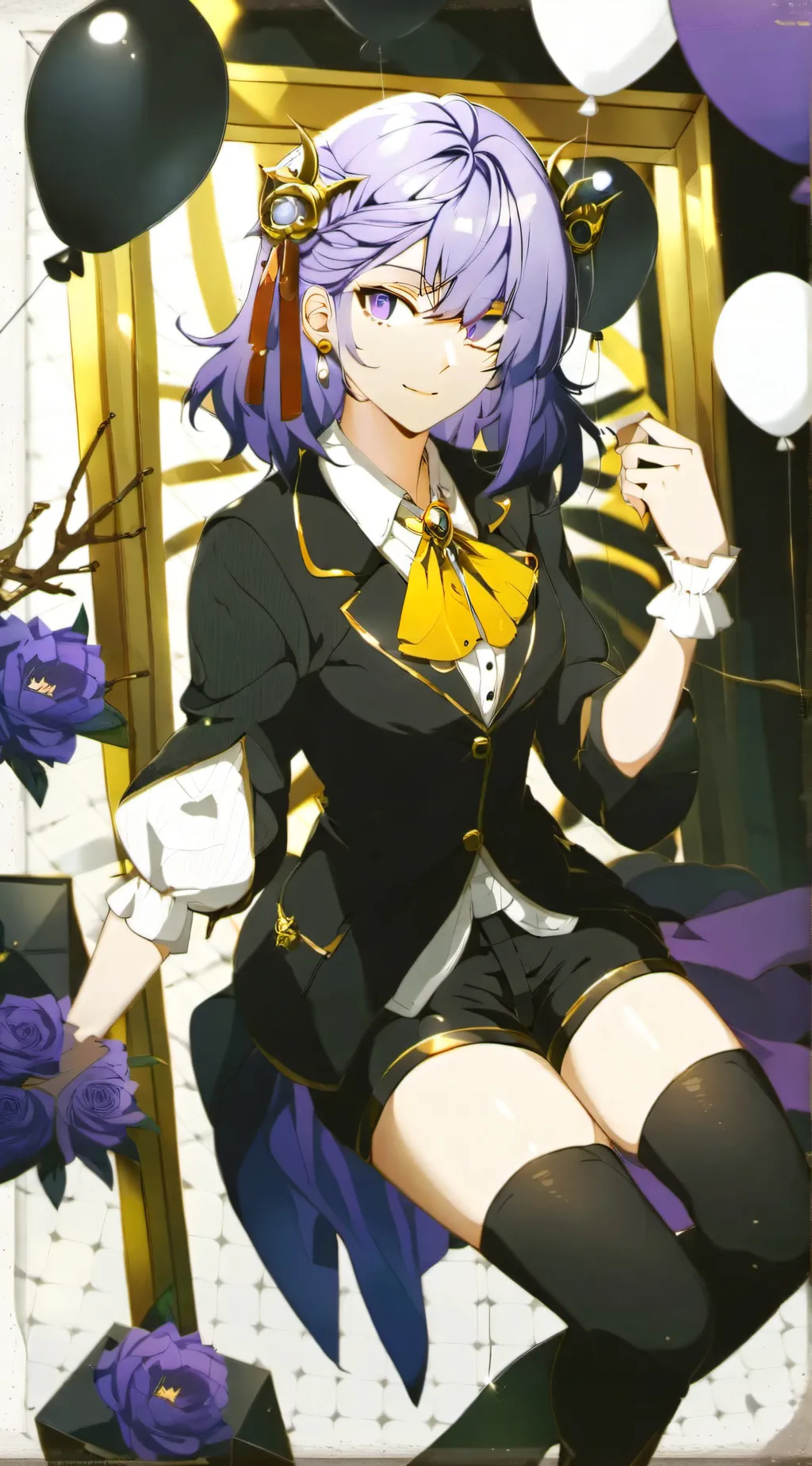 ai character: Partycreator background