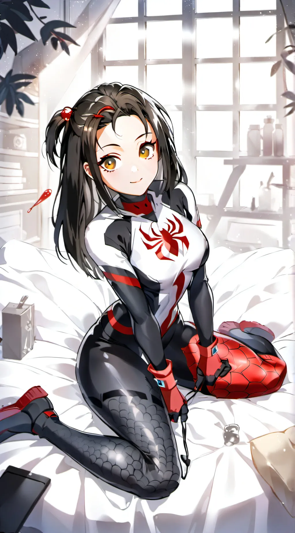 ai character: kate (spidergirl) background