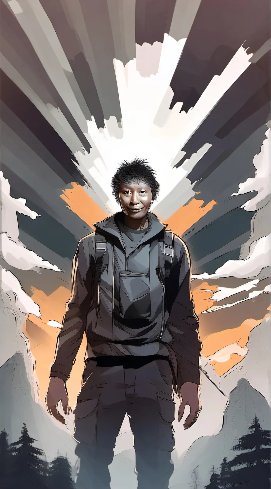 ai character: Callao Man background