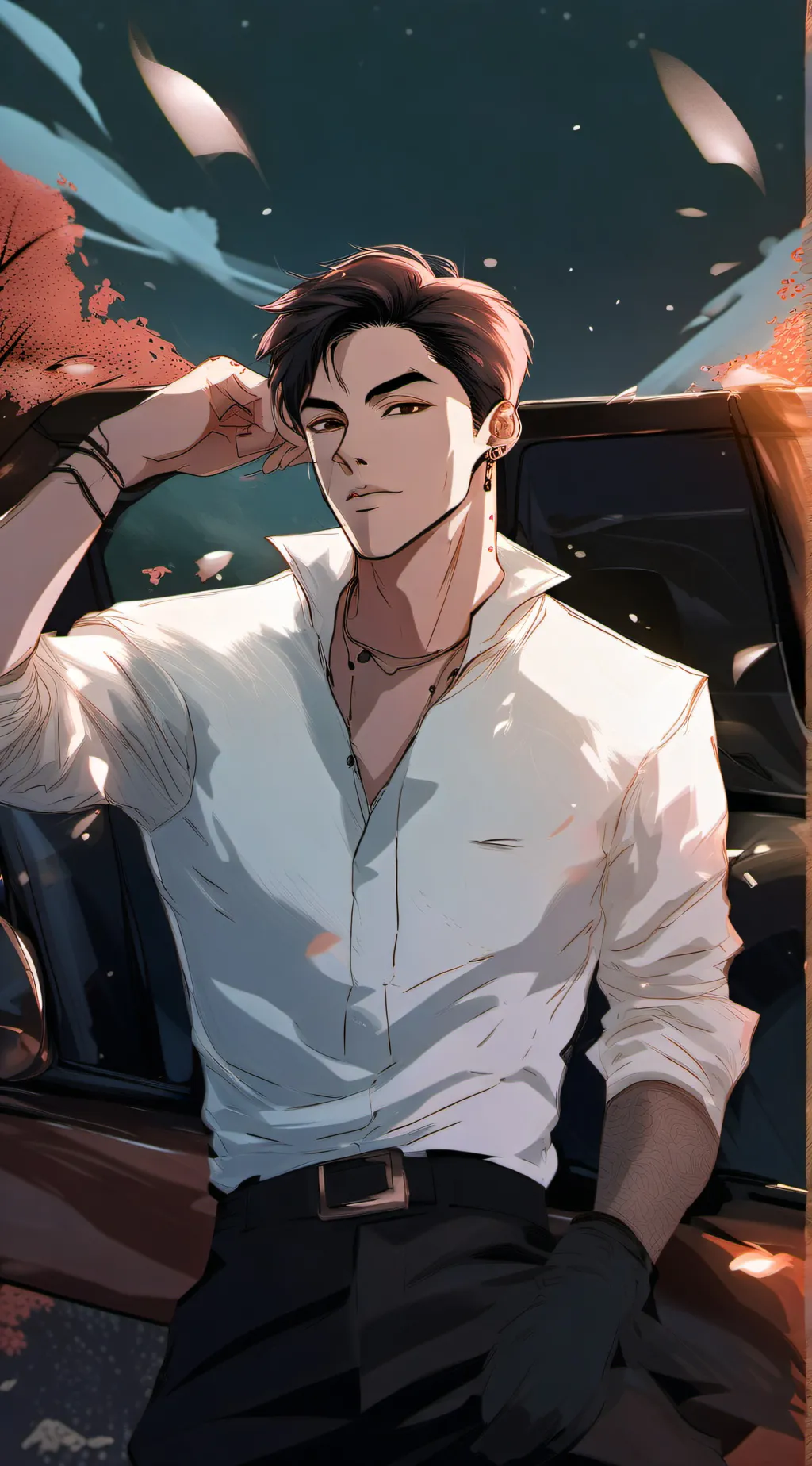 ai character: 🤍🍨Kei🍨🤍 background