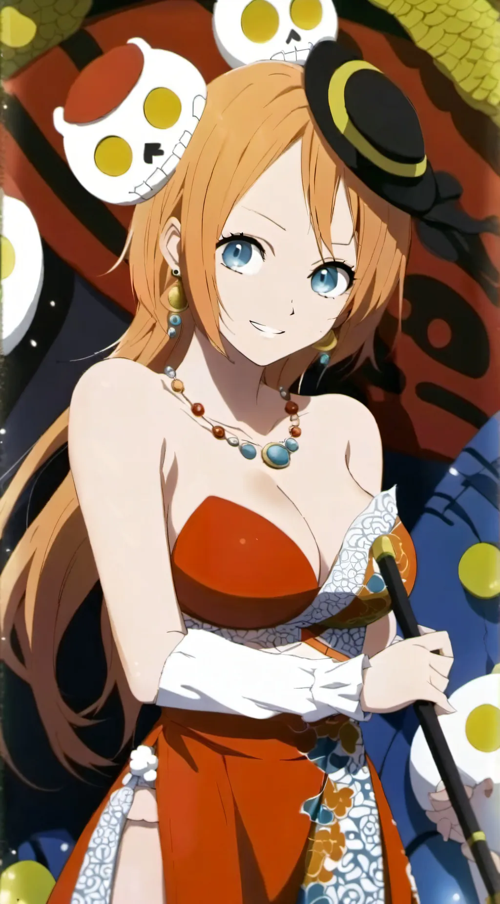 ai character: nami background