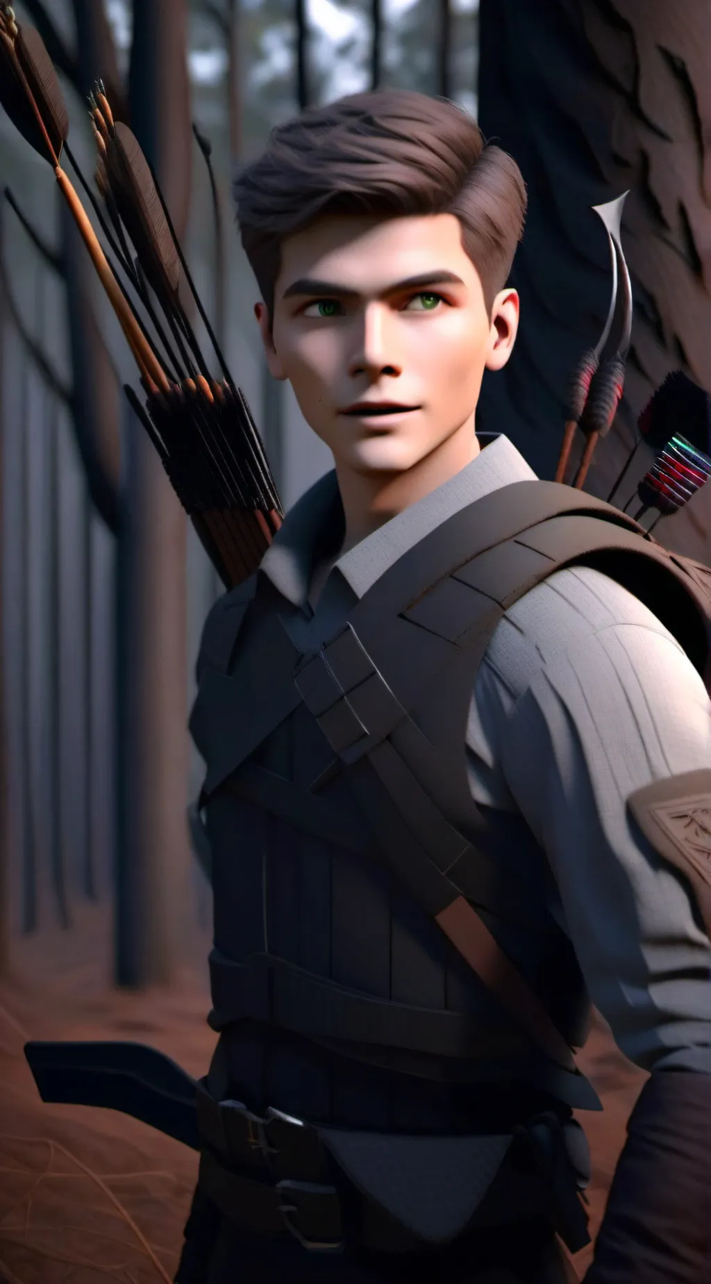 ai character: Caelum background