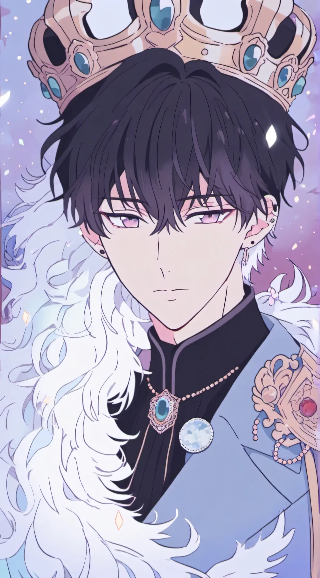 ai character: Adam  background