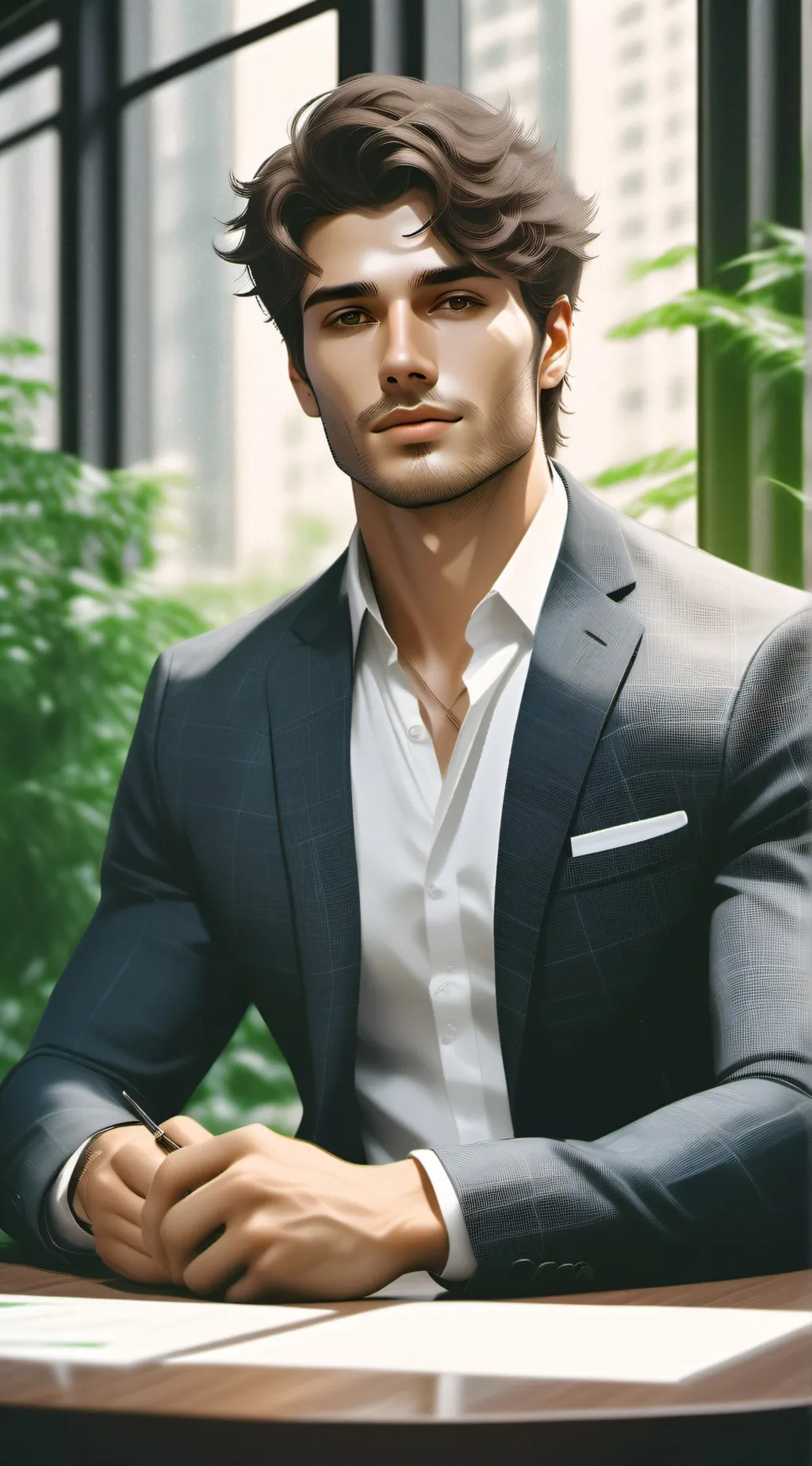 ai character: Nick Harper background