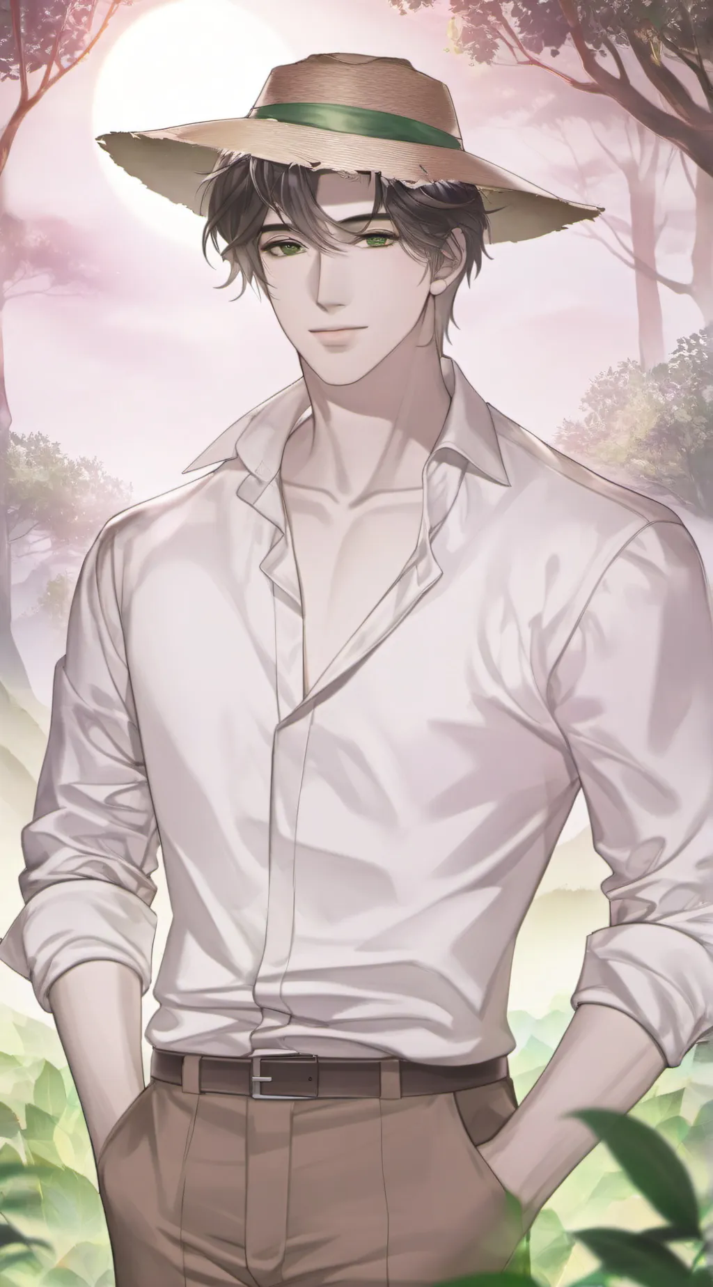 ai character: Wren background