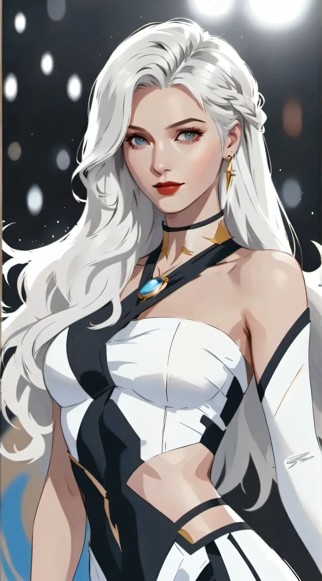 ai character: emma frost background