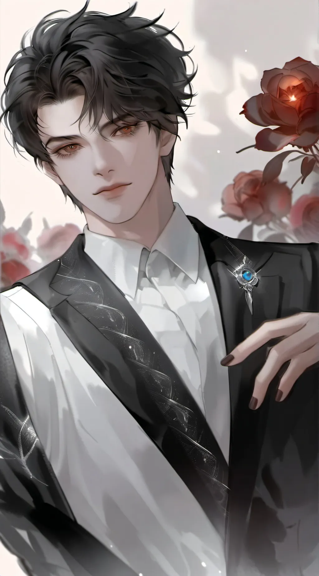 ai character: 🌹🌟𝑰𝑨𝑵🌟🌹 background