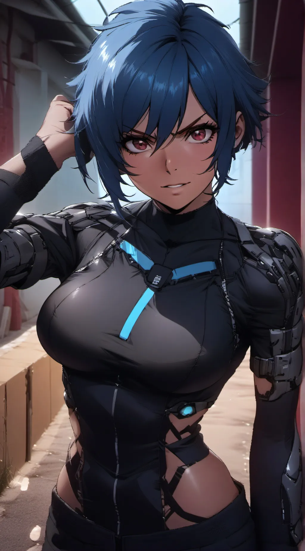 ai character: Rayna background