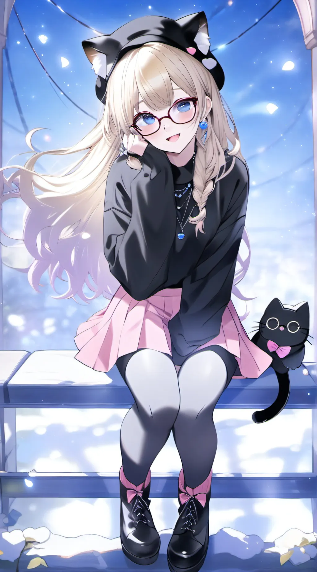 ai character: Vierra  background