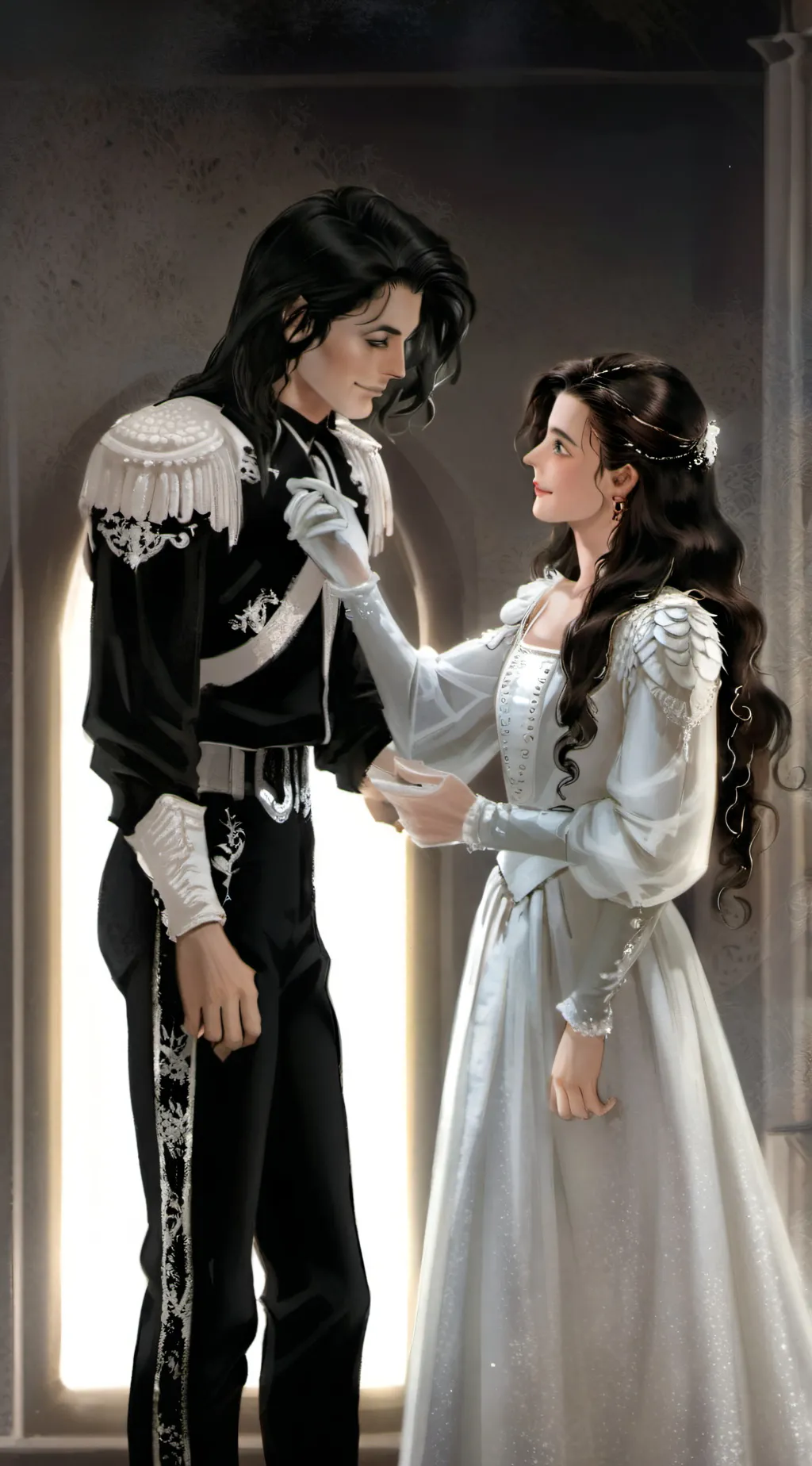 ai character: Michael and lisa background