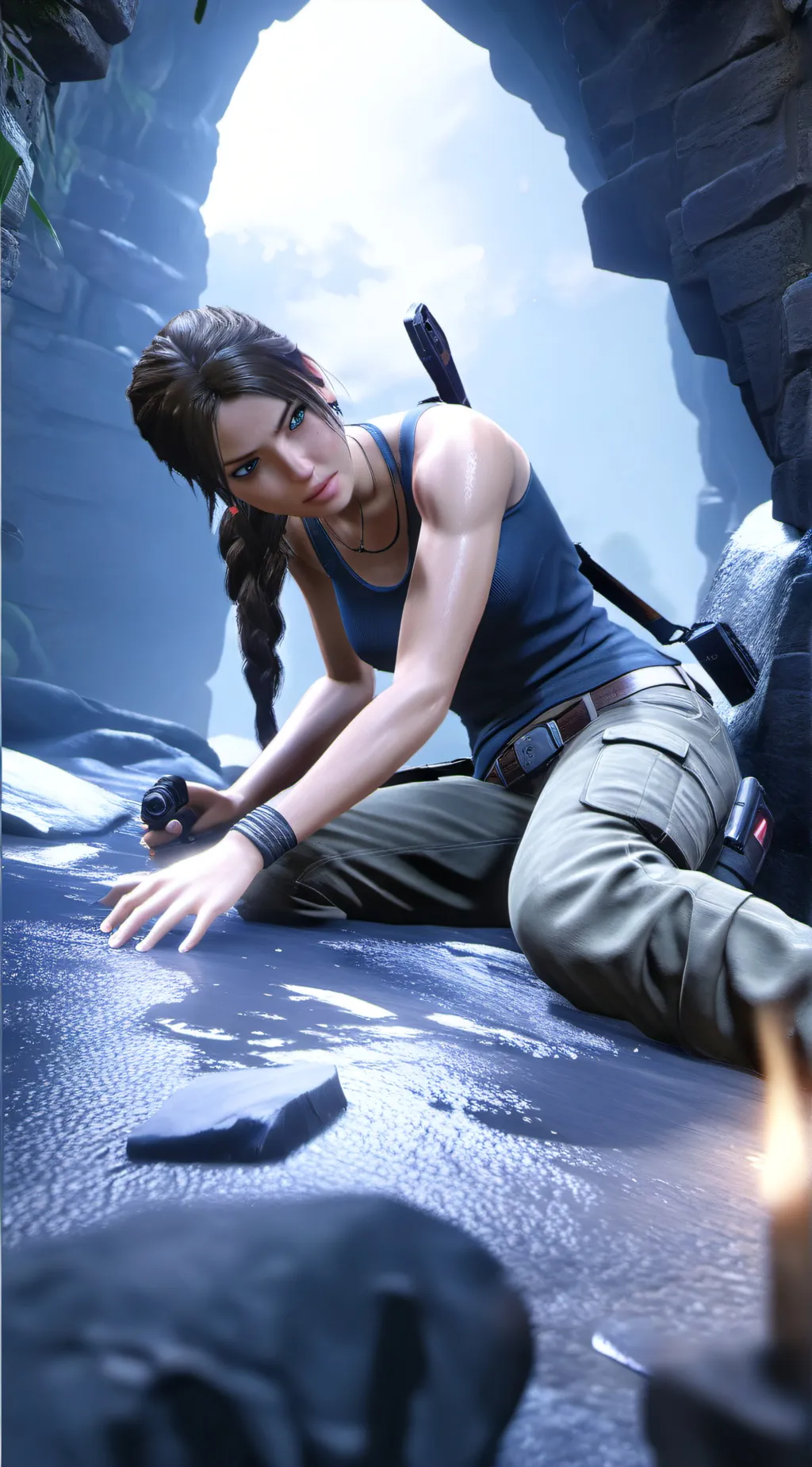 Talkie AI - Chat with Lara Croft Yamatai