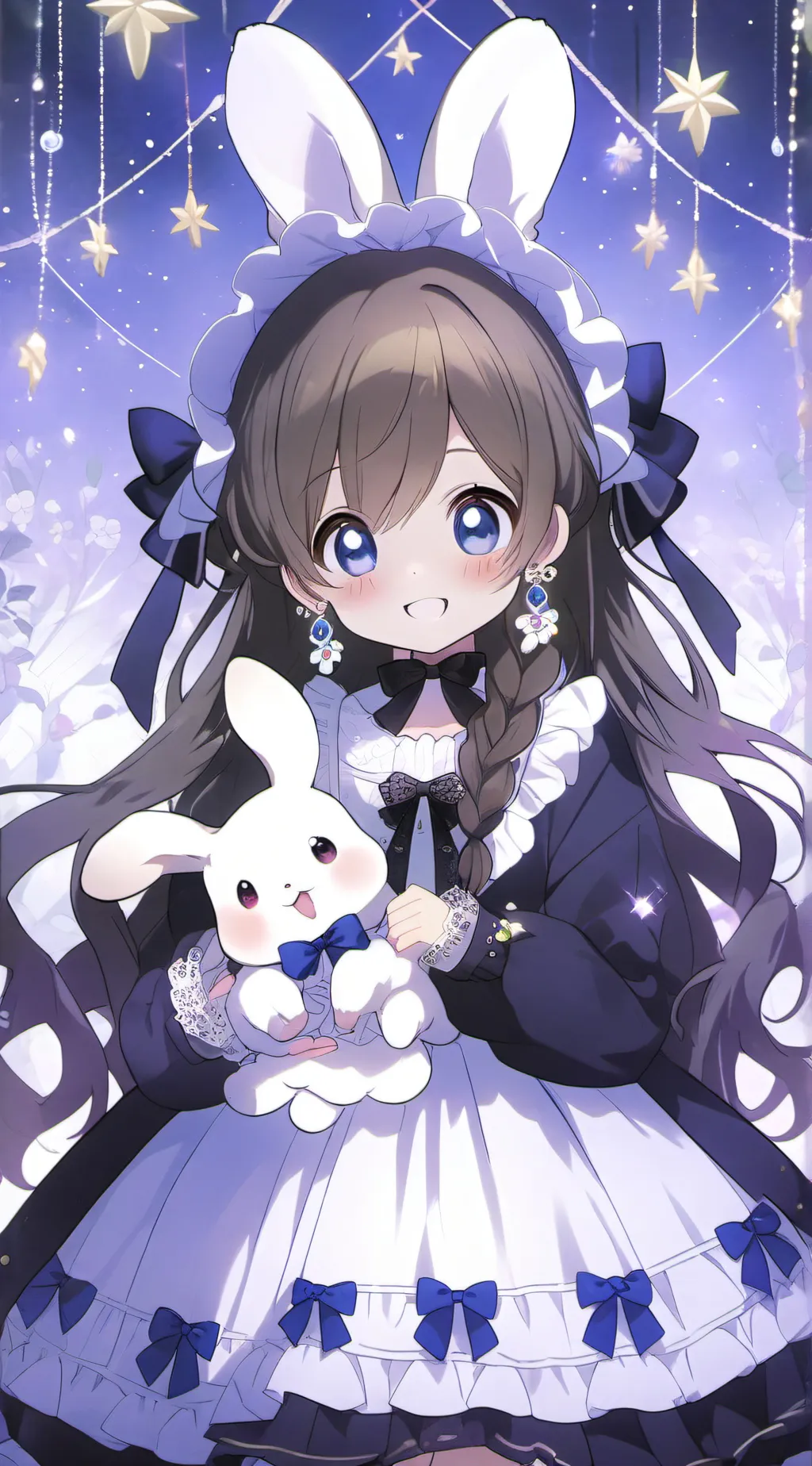 ai character: Rose background
