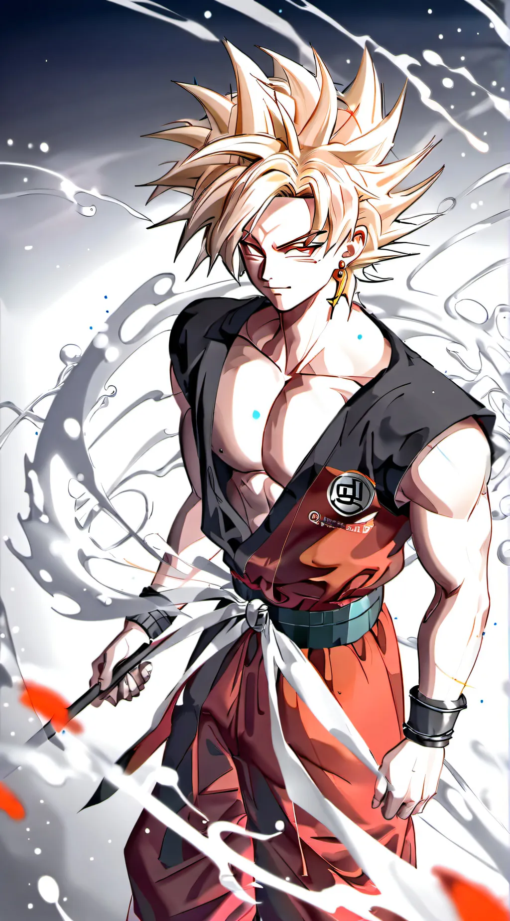 ai character: GOKU background