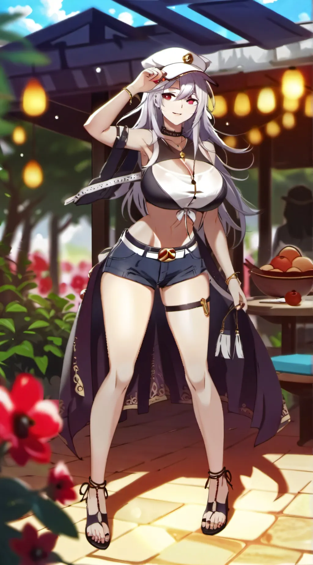 ai character: The queen background