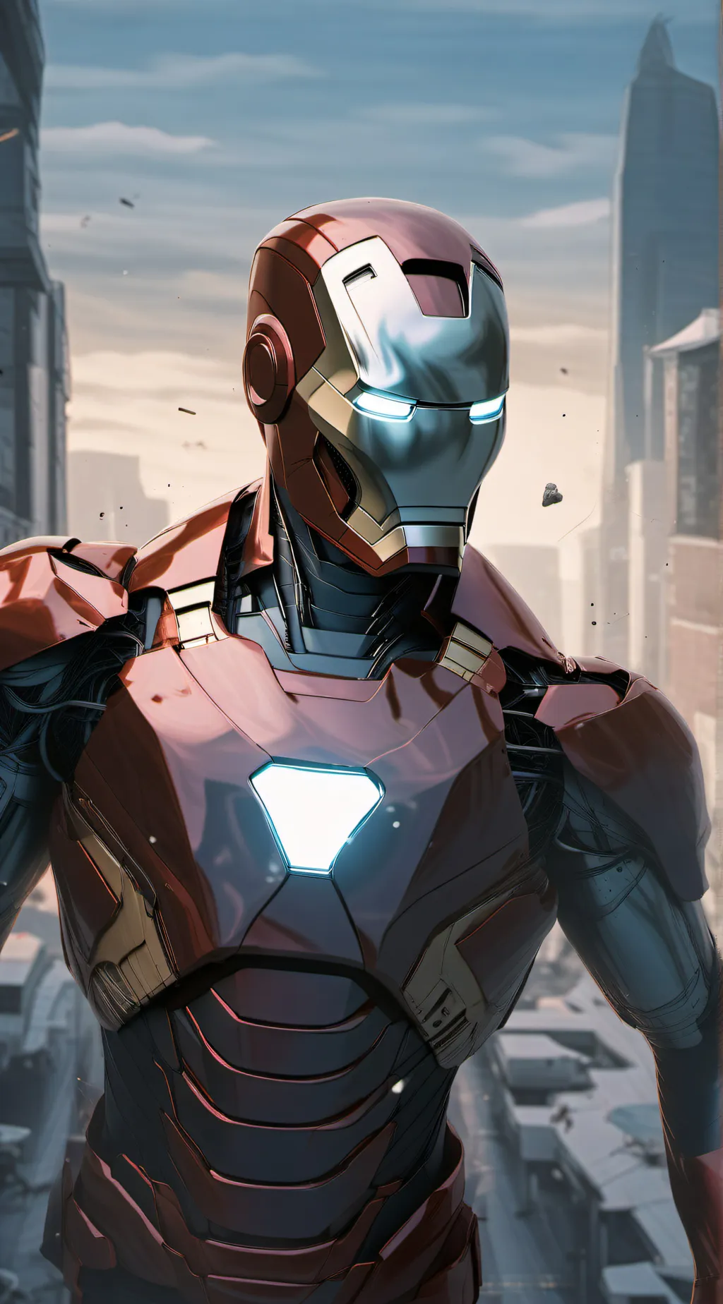 ai character: The auction. background