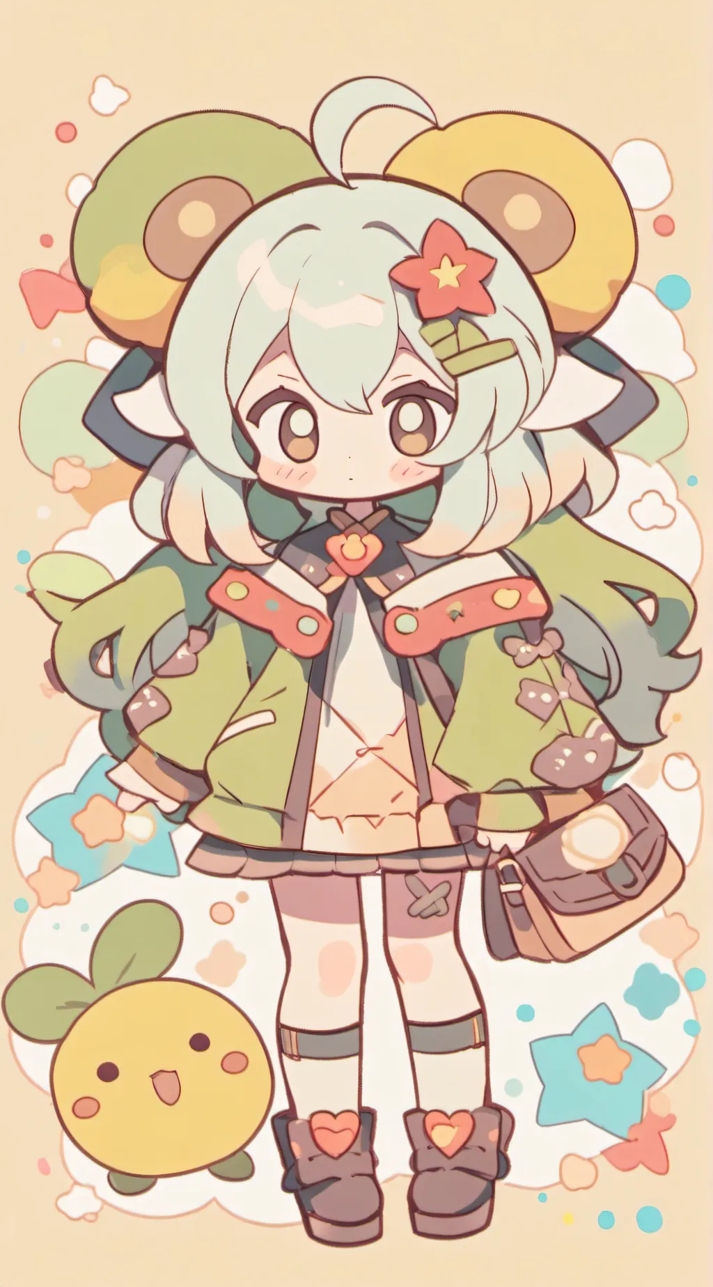 ai character: IDK background