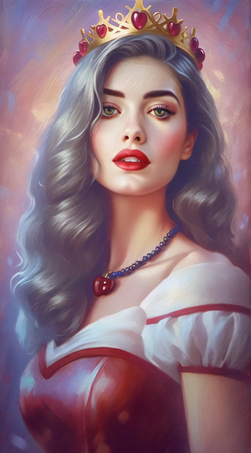ai character: Cherry Queen background