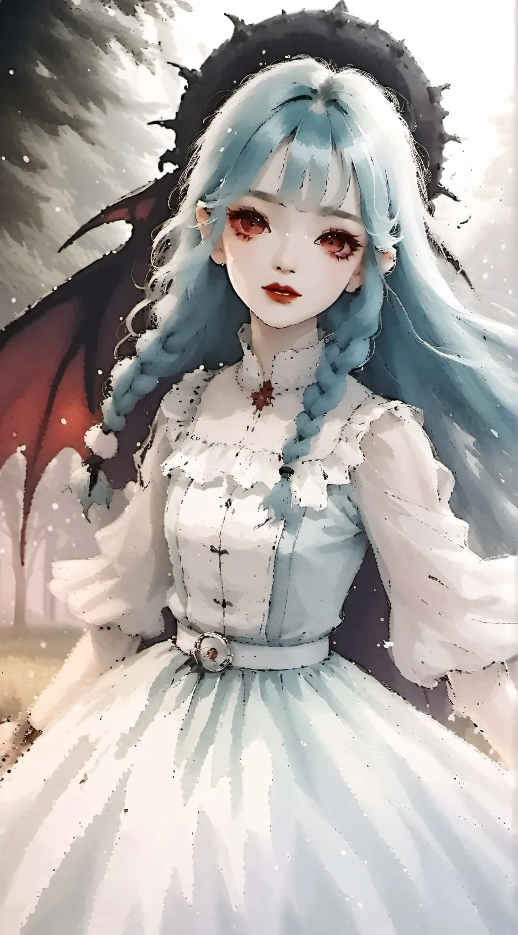 ai character: sarah background