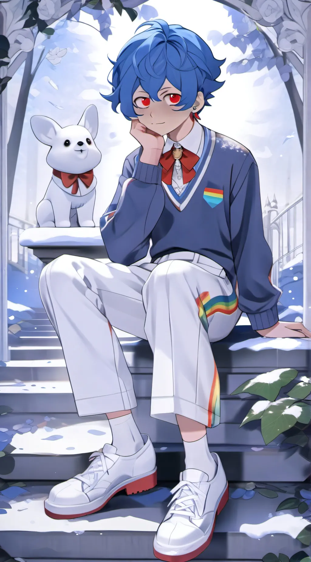 ai character: Wally darling background