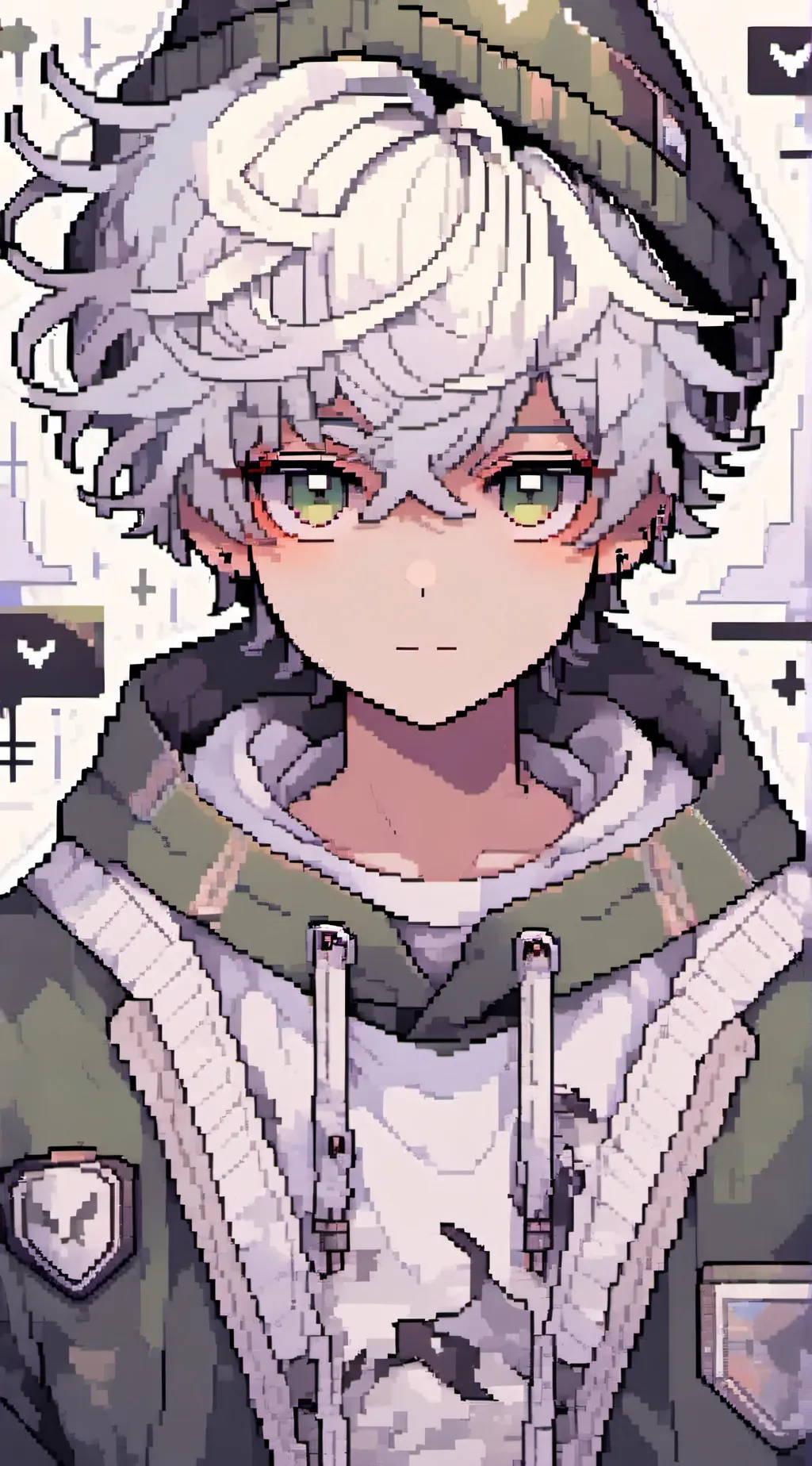 ai character: Louis  background