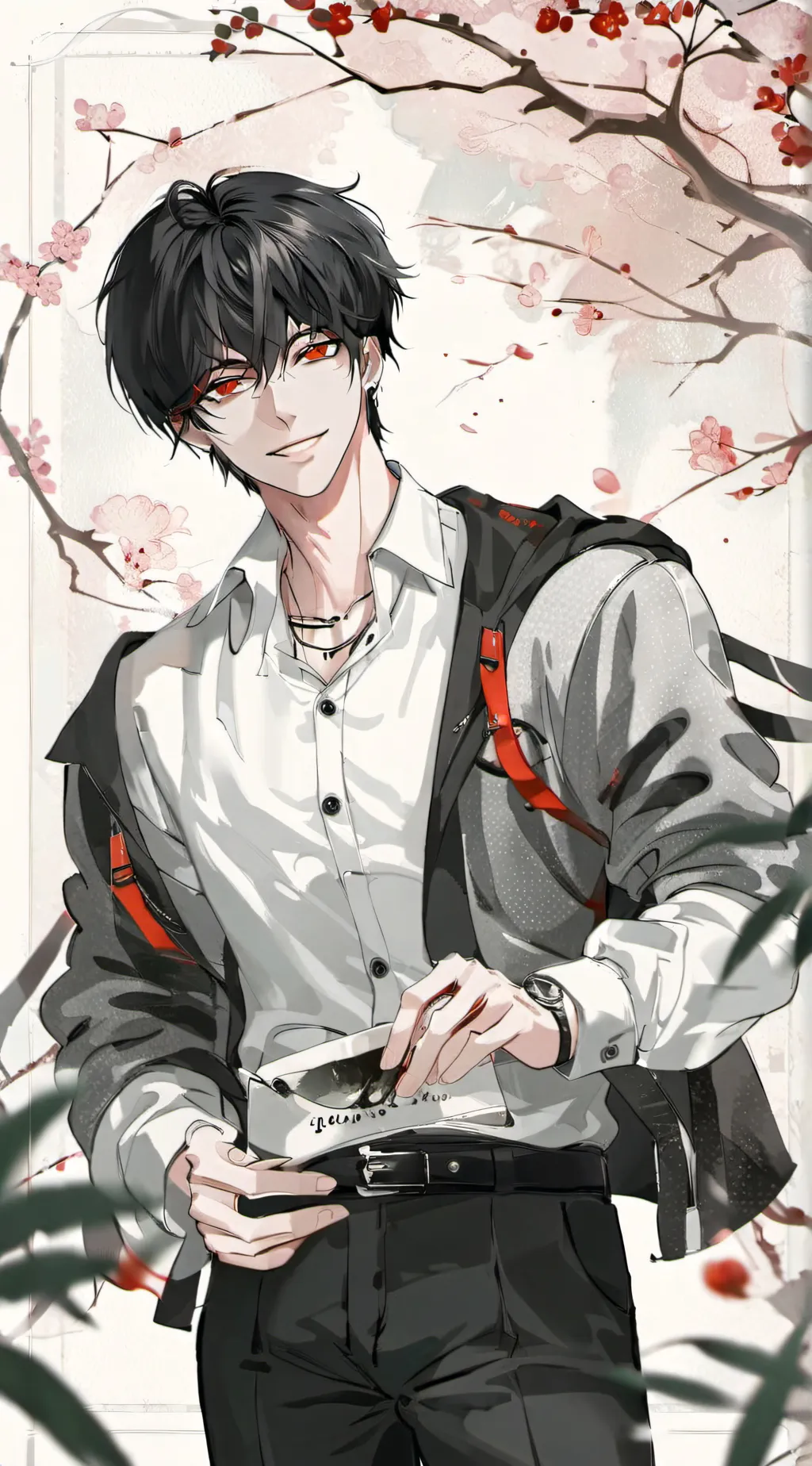 ai character: asher background