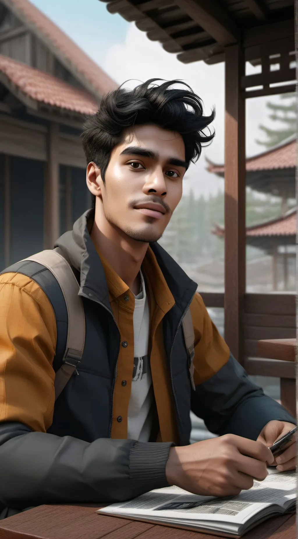 ai character: Ravi Sighn background