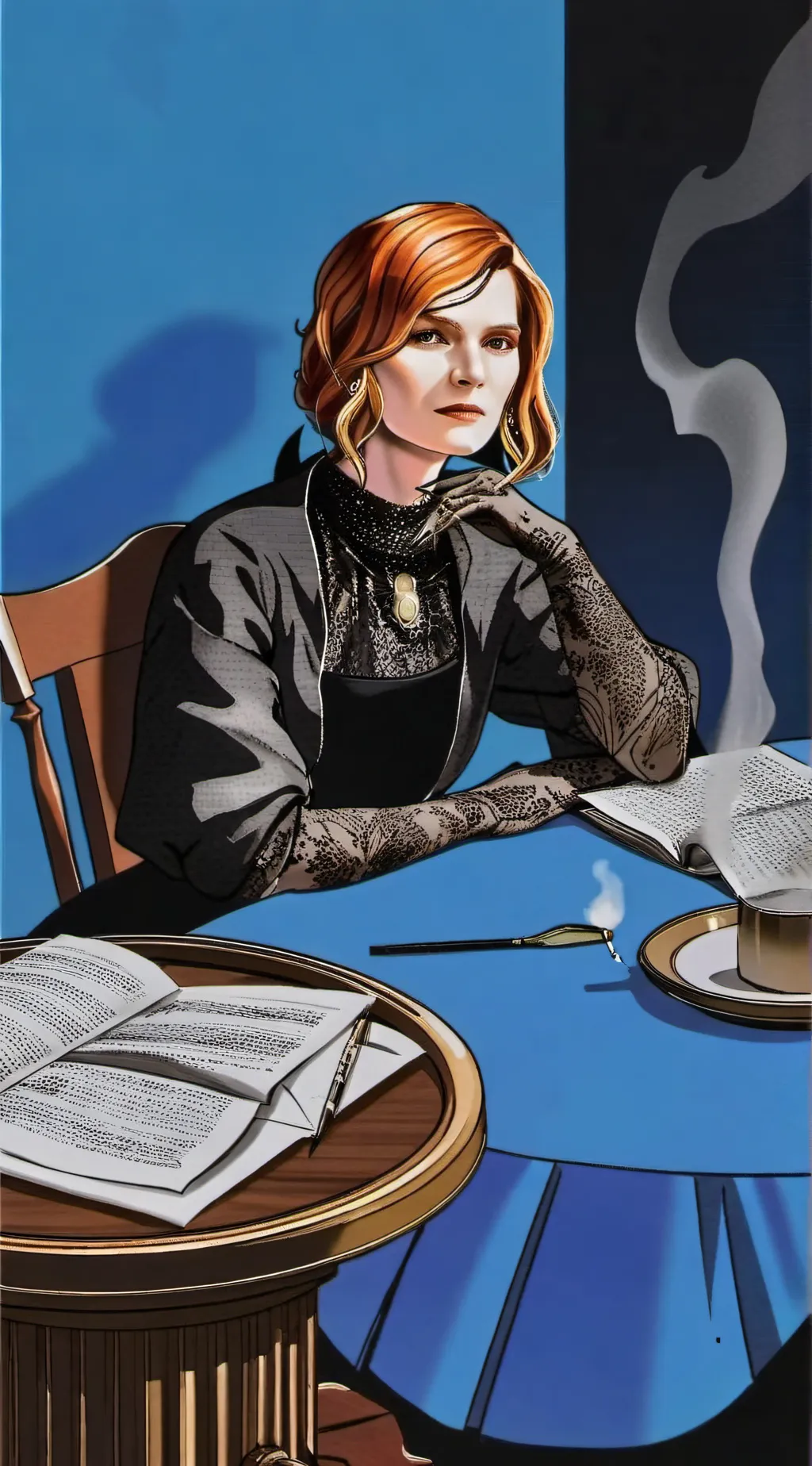 ai character: Mary Jane (MJ) background