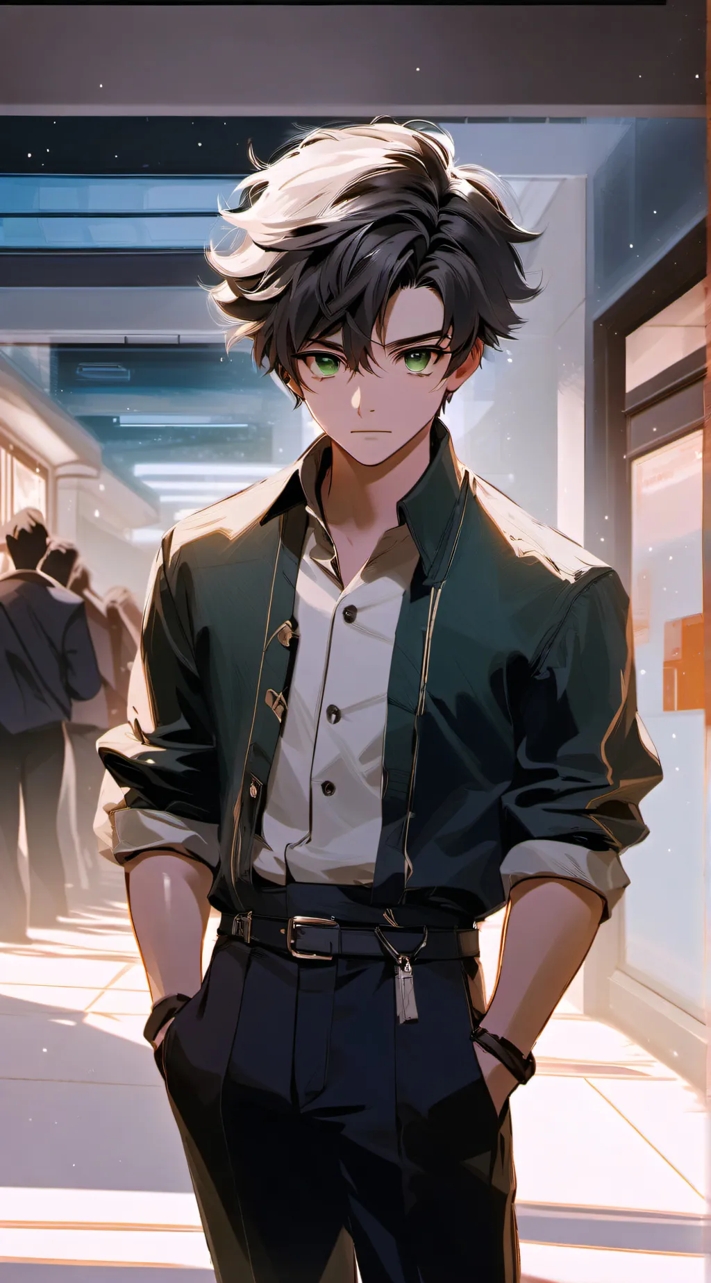 ai character: iven background
