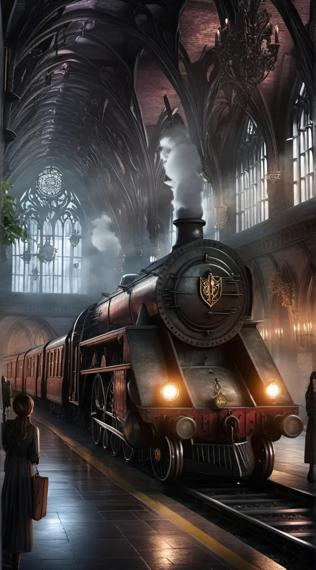ai character: The cursed child  background