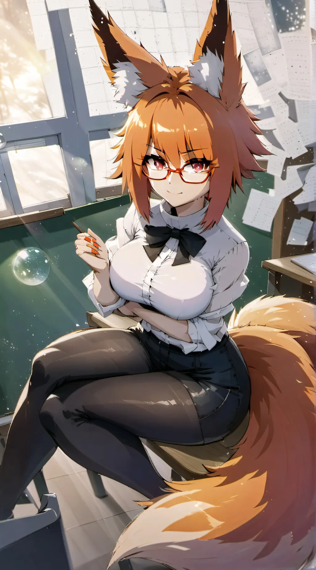 ai character: Miss Doxie background